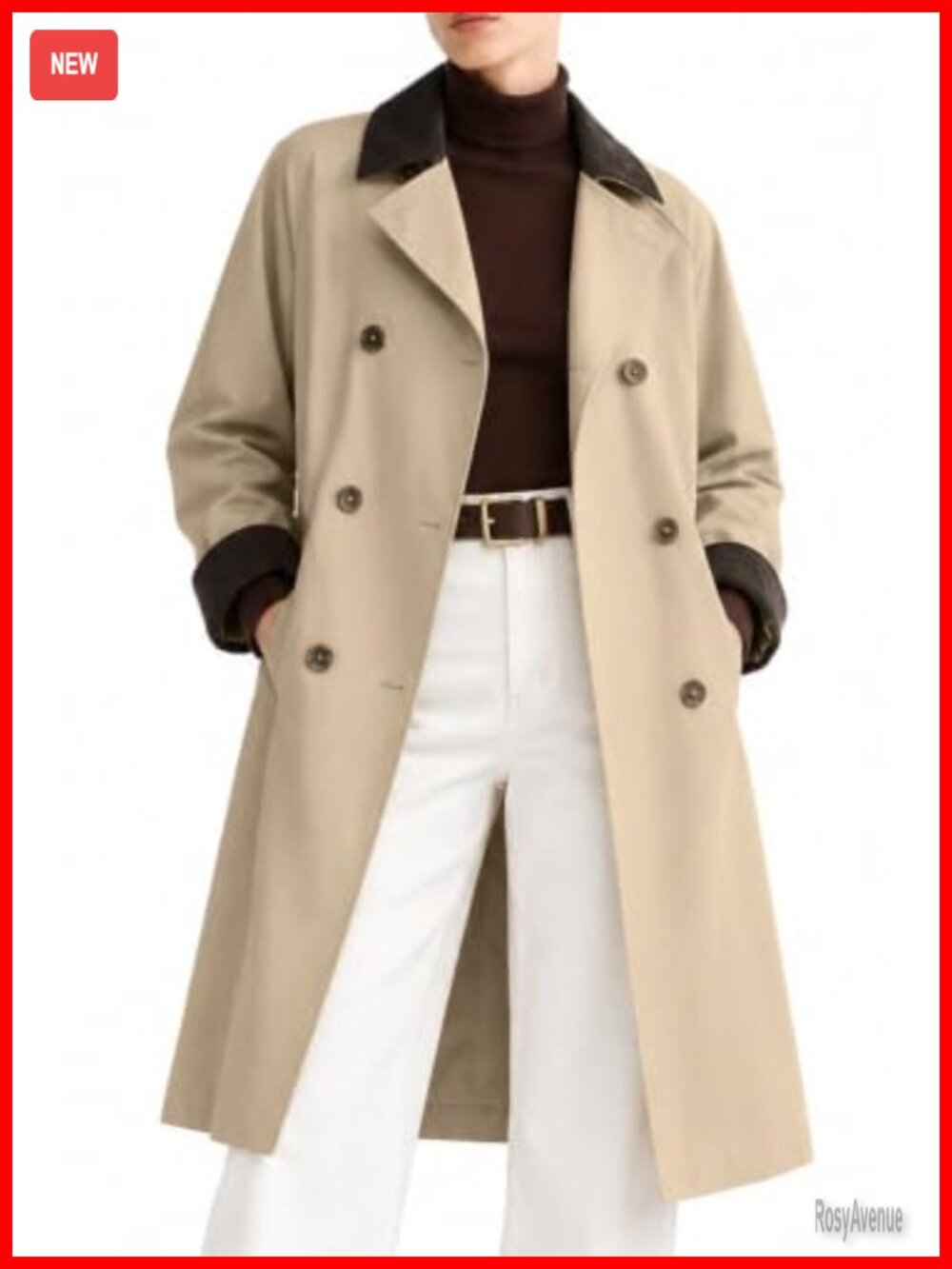 Waterproof Trench Coat Casual Barn Jacket Oversized Fit Corduroy
